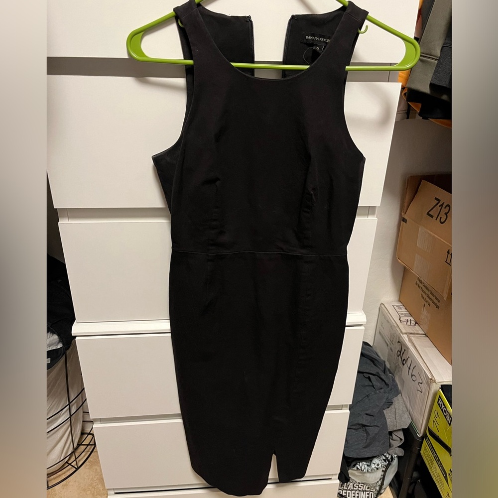Black sheath dress. Sz 0